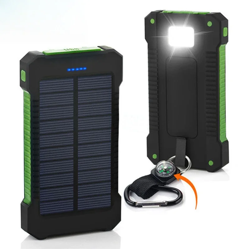 Solar Charger Panel Foldable - 20000mAh 휴대용 태양광 보조베터리 방수 외장