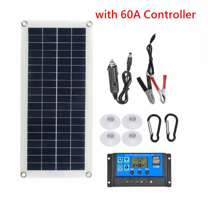 태양광 패널 태양광 충전기 100W USB 출력 태양  - Solar Charger Panel Foldable 리뷰 및 가격