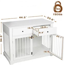 현대적인 실내용 개집 새로운 기능성 MDF 애완동물 케 - Sustainable Living House 리뷰 및 가격