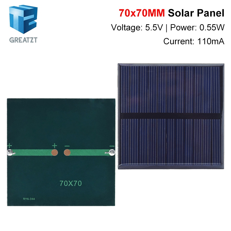 GREATZT 5.5V 110mA 태양 전지 패널 다결 - Solar Charger Panel Foldable 리뷰 및 가격