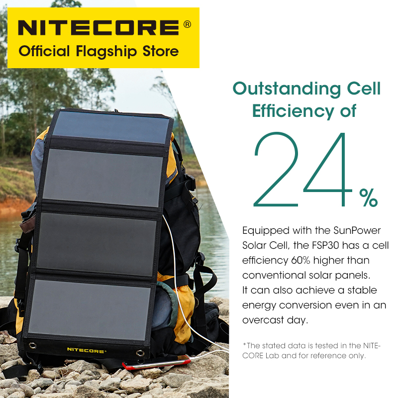 NITECORE 휴대용 방수 태양 전지 패널, 소형 태 - Solar Charger Panel Foldable 리뷰 및 가격